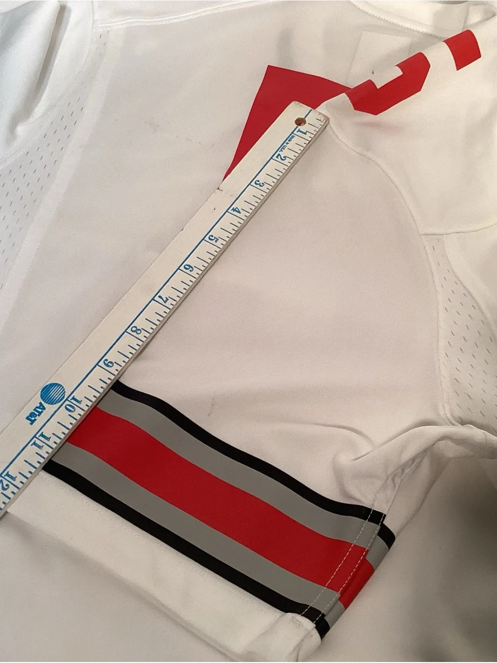 Ohio State Buckeyes Nike White and Red Football Jersey Men’s Size Medium